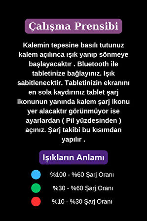 iPad 10,9 10.nesil 11. Nesil Uyumlu Avuç Içi Reddetmeli Dokunmatik Fuchsia Özel Çizim Ve Yazı Kalemi