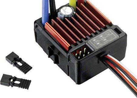 Robotistan 60 A 2S-3S Hobbywing New Quicrun 1/10 RC Araba Fırçalı Motor ESC