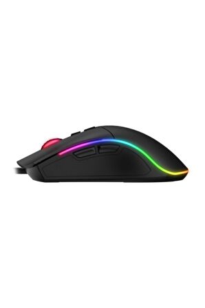 Ms1001 Siyah Kablolu Rgb Gaming Mouse