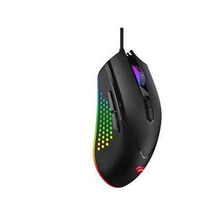 Gamenote MS814 Kablolu RGB Gaming Mouse - Siyah