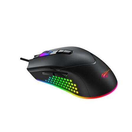 Gamenote MS814 Kablolu RGB Gaming Mouse - Siyah