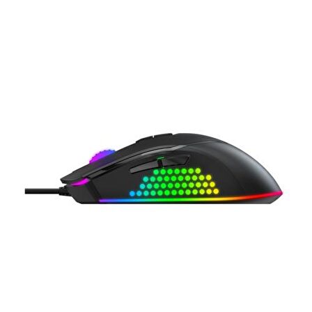 Gamenote MS814 Kablolu RGB Gaming Mouse - Siyah