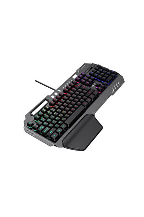 Havit Gamenote KB838L Rainbow Aydınlatma Metal Oyuncu Klavyesi 