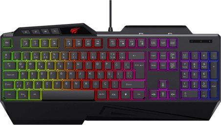 Havit Gamenote KB905CM-TUR 4'lü Gaming Set – Klavye, Mouse, Kulaklık, Mousepad – Rainbow Aydınlatma, Türkçe Q,  Pc Uyumlu