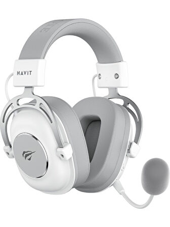 Havit Gamenote H2002YG Rgb 7.1 Kablosuz Mikrofonlu Gaming Kulaklık - Beyaz
