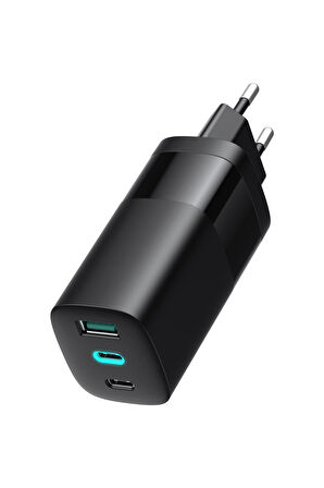 Havit UC10 Type-C 65 Watt Hızlı Şarj Aleti Siyah