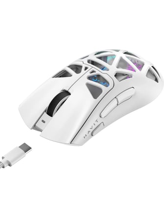 Gamenote MS1042WB Tri-Mode 24000 DPI RGB Kablosuz Oyuncu Mouse