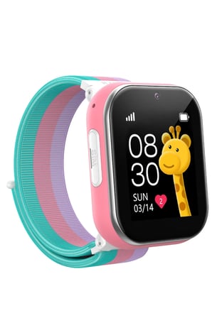 KW15 GPS 4G Akıllı Çocuk Saati - Görüntülü Görüşme & SOS - 3 Adet Değiştirilebilir Çerçeve