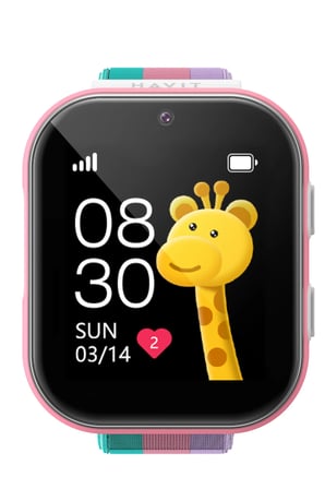 KW15 GPS 4G Akıllı Çocuk Saati - Görüntülü Görüşme & SOS - 3 Adet Değiştirilebilir Çerçeve