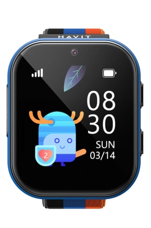 KW15 GPS 4G Akıllı Çocuk Saati - Görüntülü Görüşme & SOS - 3 Adet Değiştirilebilir Çerçeve