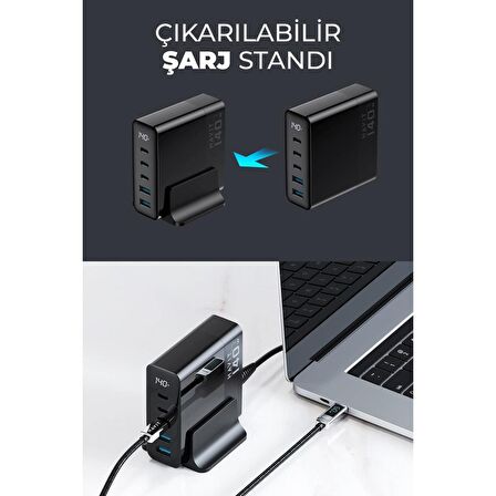 Havit UCLE004 140W Gan Ultra Hızlı Şarj Başlığı