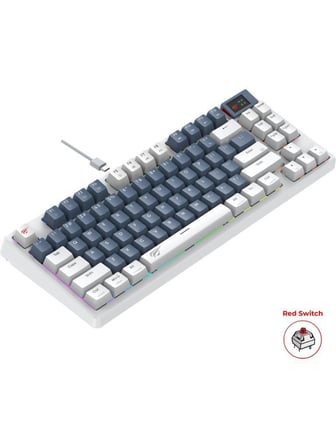 Havit Gamenote KB884L RGB TKL Red Switch Kablolu Mekanik Oyuncu Klavyesi