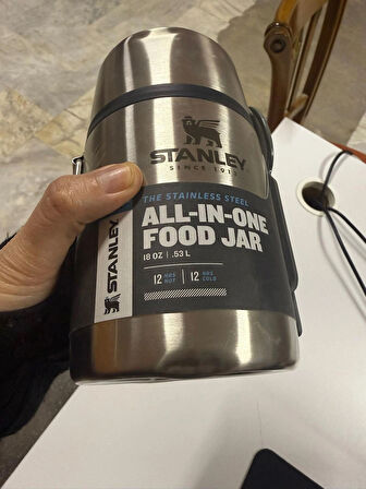Stanley Adventure Çelik Yemek Termosu Kaşıklı 0,53 L(Az Hatalı)