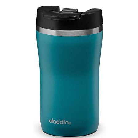 Aladdin Cafe Thermavac Leak-Lock Mavi 250 ml Paslanmaz Çelik Termos Mug