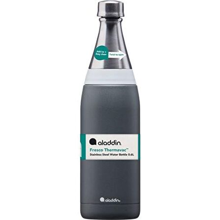 Aladdin Fresco Thermavac Paslanmaz Çelik Su Şişesi 0.60 LT