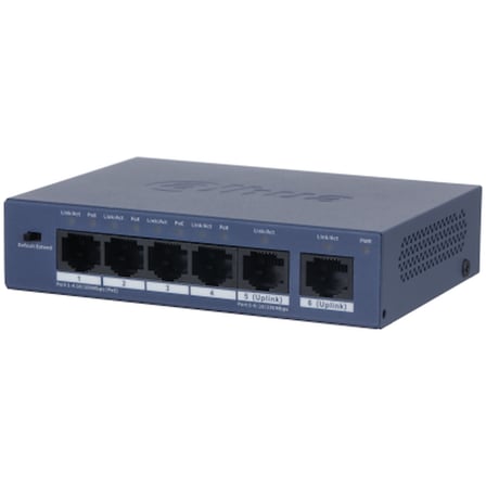 DAHUA S3006-4ET-60 4FEX2XGE 60W YÖNETİLEMEZ POE SWITCH