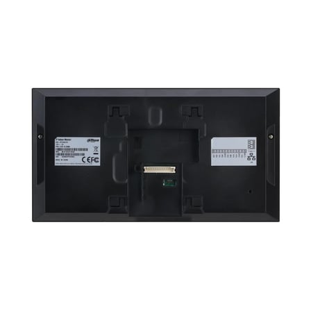 Dahua VTH2421FB-P 7" TFT LCD Dokunmatik Ekran Çok Yönlü Mikrofon Villa Tipi İnterkom İç Ünite Siyah