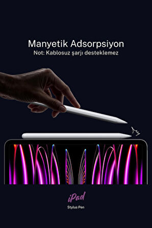 iPad Avuçiçi Algılamayan 1. Nesil Elma Tablet Kalemi