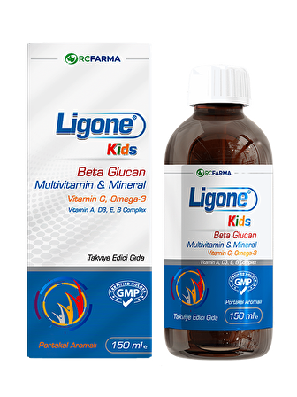 LİGONE KİDS MULTİVİTAMİN ŞURUP 150 ML