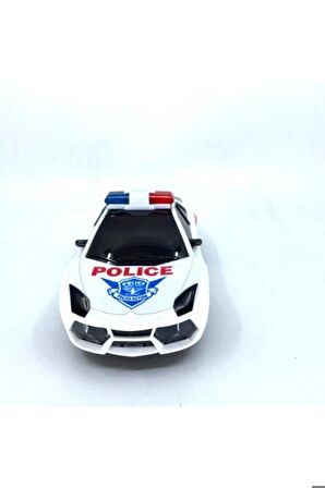 Işıklı Müzikli Polis Arabası