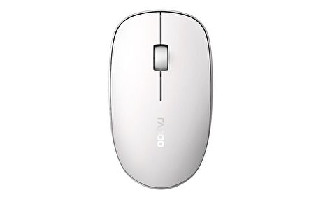 RAPOO M200 1300DPI Çok Modlu Sessiz Tıklama Kablosuz Mouse Beyaz