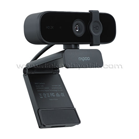 Rapoo C280 2K Gürültü Önleyici Mikrofonlu Webcam