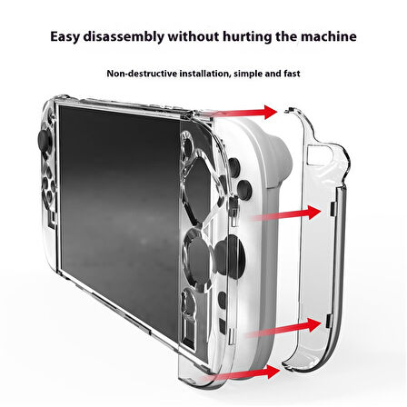 Nintendo Switch 2  Şeffaf Koruyucu Kılıf  PGTECH GP-365