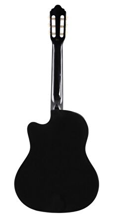 VC104TCBK Siyah Kesik Kasa 4/4 Klasik Gitar