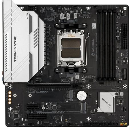 MAXSUN TERMINATOR B650M 6000(OC) DP HDMI M.2 MATX DDR5 AM5 ANAKART
