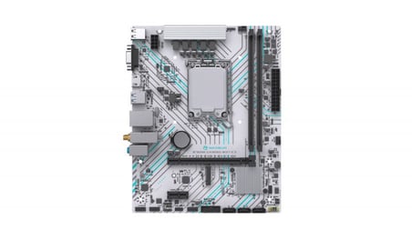 MAXSUN GAMING WIFI ICE B760M 4400(OC) HDMI M.2 MATX BEYAZ DDR4 1700PIN ANAKART