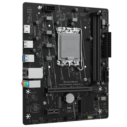 MAXSUN CHALLENGER H610M-H 3200MHZ HDMI M.2 MATX DDR4 1700PIN ANAKART