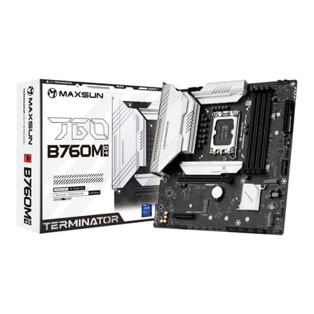 MAXSUN TERMINATOR B760M D4 5333(OC) DP HDMI M.2 MATX DDR4 1700PIN ANAKART