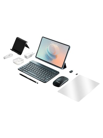 Teclast P30T 128 8 GB 10.1" Tablet + Klavye + Kılıf + Kalem (Türkiye Garantili) Gri