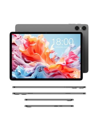 Teclast P30T 128 8 GB 10.1" Tablet + Klavye + Kılıf + Kalem (Türkiye Garantili) Gri