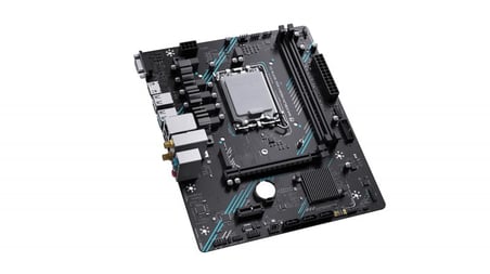 MAXSUN H610M 666 WIFI6 D5 5600MHZ VGA HDMI M.2 MATX DDR5 1700PIN ANAKART