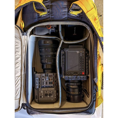 Leofoto All-in-One Travel & Outdoor Camera Backpack with Medium Insert (Black, 35L)