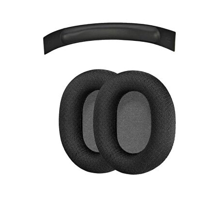 Steelseries Arctis 1 Uyumlu Kumaş Kulaklık Pedi ve Deri Kafa Koruma Bandı