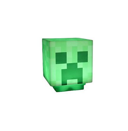 Minecraft Creeper Taşınabilir Şarjlı Pilli Müzikli Gece Lambası