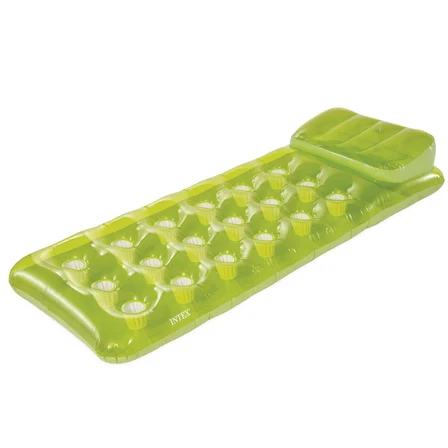 Intex Renkli Bardaklı Yatak 188x71 cm