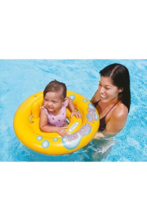 İntex Sarı Baby Float Havuz Deniz Simiti 70 Cm (6-12Ay)