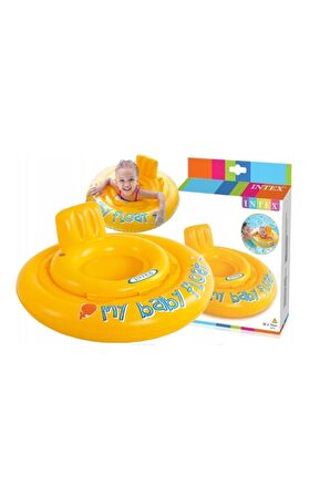 İntex Sarı Baby Float Havuz Deniz Simiti 70 Cm (6-12Ay)