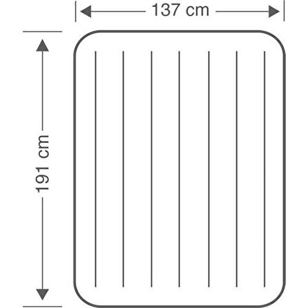 Intex Dura-Beam 64758 Çift Kişilik Ev-Kamp Yatağı - Lacivert