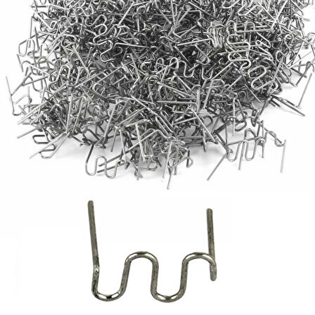 Schulzz 100 Adet 0.8mm Tampon Plastik Parça Tamir İçin Zımba Teli