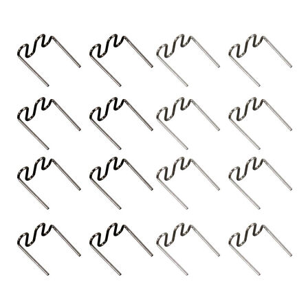 Schulzz 100 Adet 0.8mm Tampon Plastik Parça Tamir İçin Zımba Teli