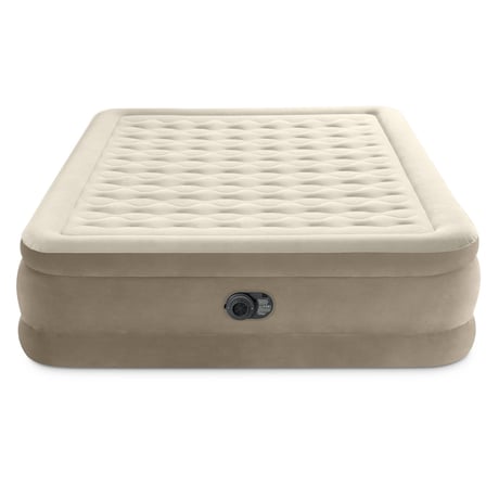 Intex Çift Kişilik Elektrikli Lüks Şişme Yatak - Queen Ultra Plush (152x203x46cm)