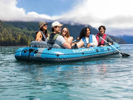 Intex Excursion 5 Bot Set 366X168X43 cm (Kürek +Pompa)