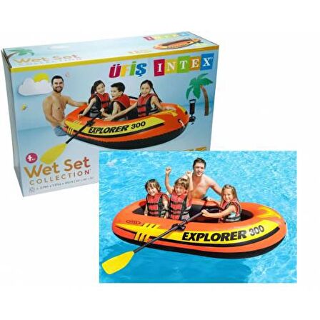 Intex Explorer 300 Bot Set (186 Kg) 211x117x41 cm
