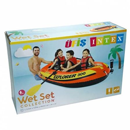 Intex Explorer 300 Bot Set (186 Kg) 211x117x41 cm
