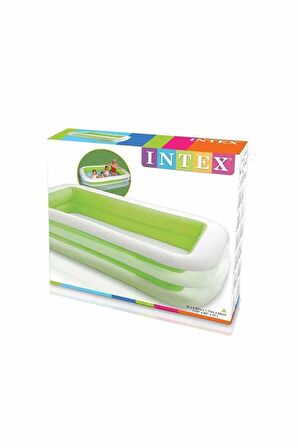 Intex Dış Bölme Şeffaf Aile Havuzu 262x175x56 cm.