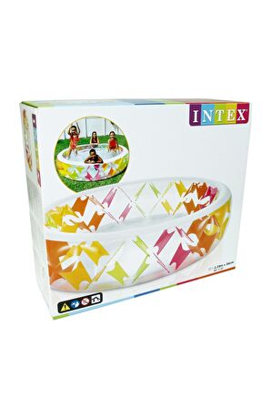 Intex Yumuşak Taban Şeffaf Havuz 229x56CM